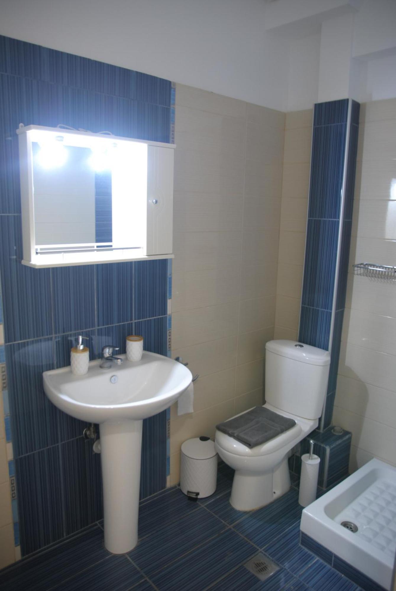 Light Blue Paralia Apartments Extérieur photo